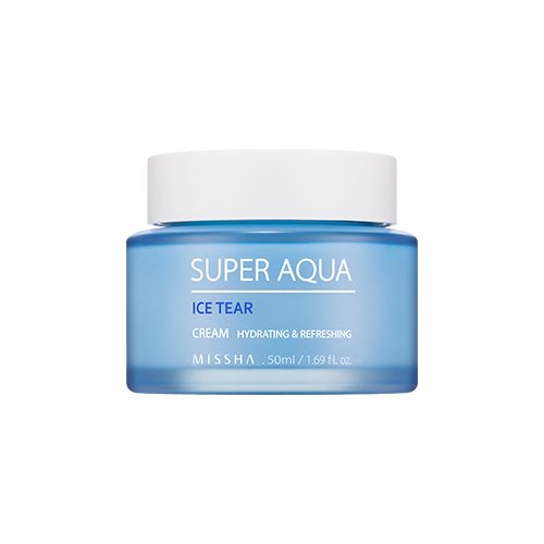 Освежающий крем с ледниковой водой для лица Missha Super Aqua Ice Tear Cream